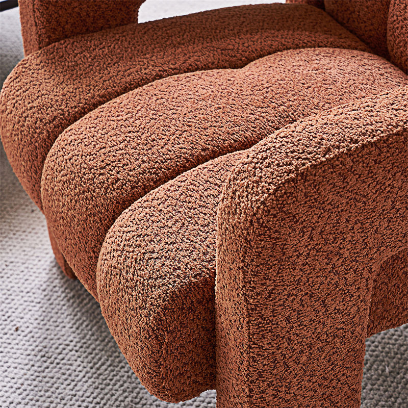 Fauteuil d'appoint 31,25 po Twyla, Orange