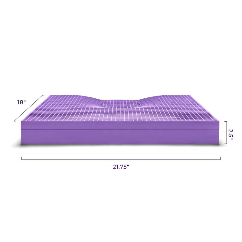 Purple Hyper-Elastic Polymer Ultimate Seat Cushion
