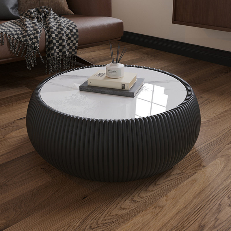 Table basse Marble, Noir