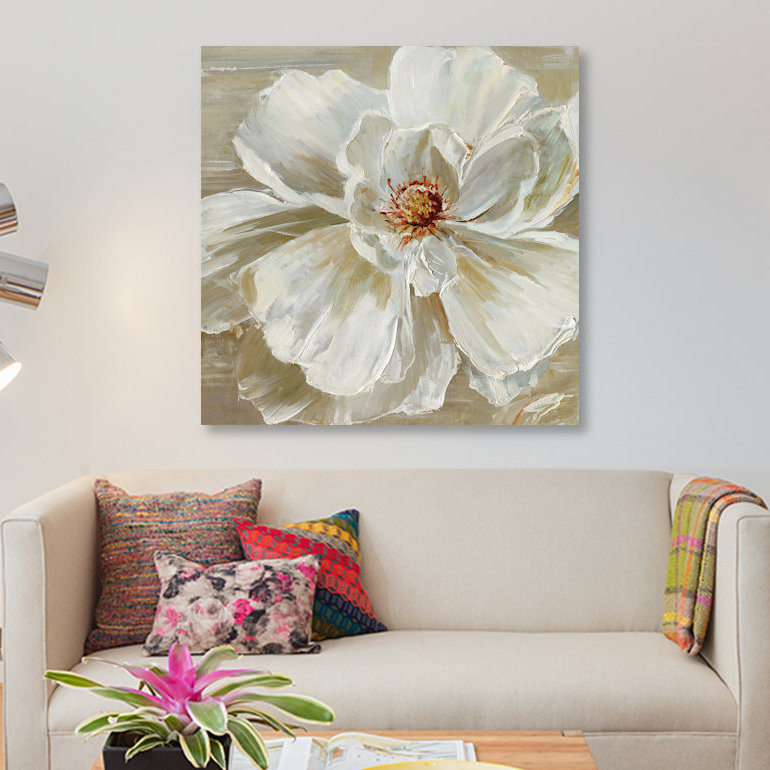 «Bloomin Beauty II», reproduction sur toile, H 12 po x l 12 po x P 1,5 po, Toile tendue, Pas de tapis
