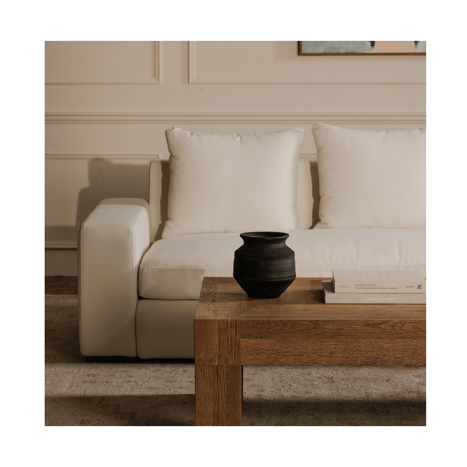Astra Vessel Black Terracotta