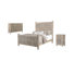 Harleen Solid Wood Piece Bedroom Set