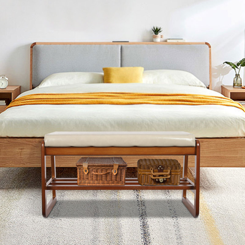 4 Pairs Shoe Storage Bench