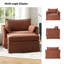 Fauteuil avec repose-pieds Roberta-134055145-134055146