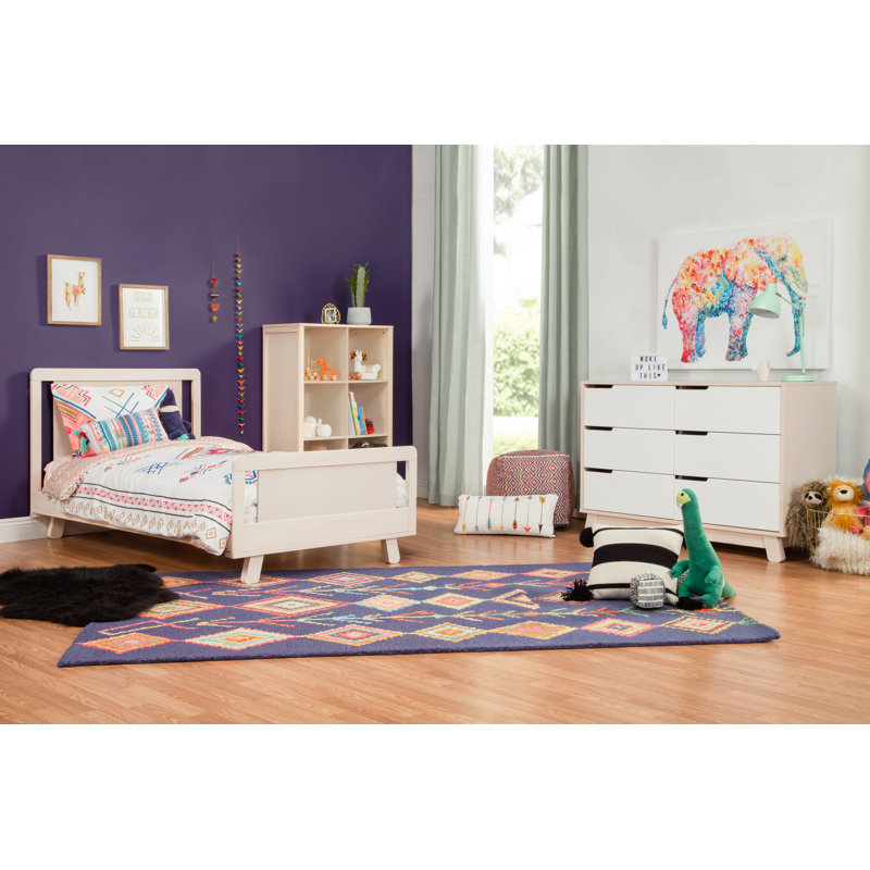 Hudson Cubby 48" H x 15.5" Kids Bookcase, White