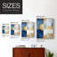 Série ABSTRACT Dxxv - reproduction encadrée de qualité supérieure - prête à être accrochée - aucun clou requis-629861296-629861298