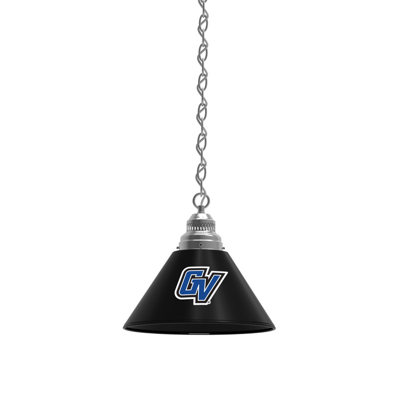 1 - Light Single Pendant, Chrome, Grand Valley State Lakers