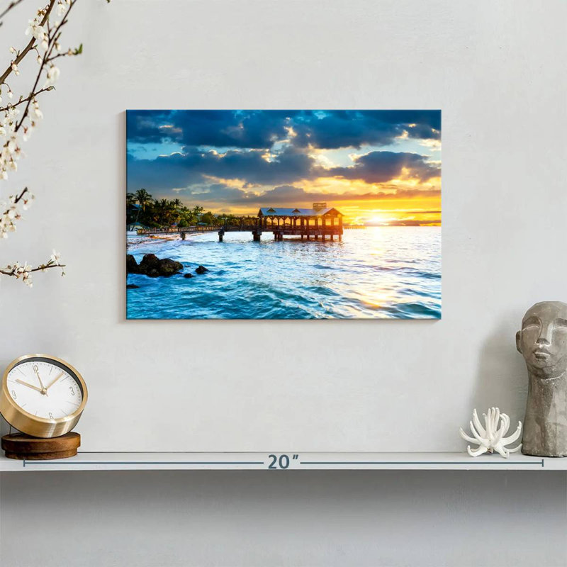 Pavillon de jardin Key West Beach, H 8 po x l 12 po