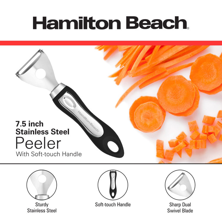 Stainless Steel Peeler - Dual Julienne & Vegetable Peeler for Kitchen,Ultra  Sharp Peelers for Potato, Carrot, Fruit, Kitchenware Dishwasher Safe