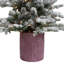 Arbre de Noël artificiel épinette en pot 4 pi pré-éclairé en pot Saratoga