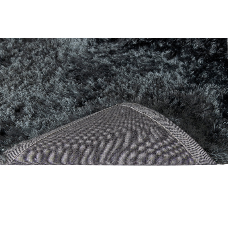 Analia Solid Colour Shag Area Rug, Rectangle 160 x 230cm