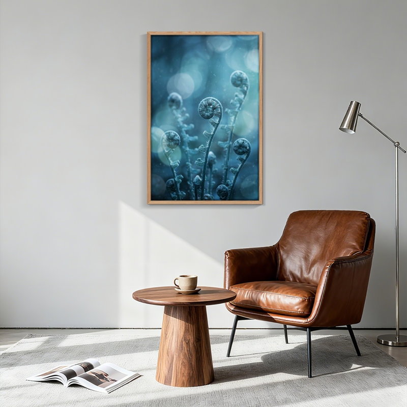 Fern Fronds, reproduction d'art sur toile, ensemble de 1, H 36 po x l 24 po, Natural