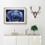 Blue Rose Painting - Picture Frame Graphic Art-56633693-56633690