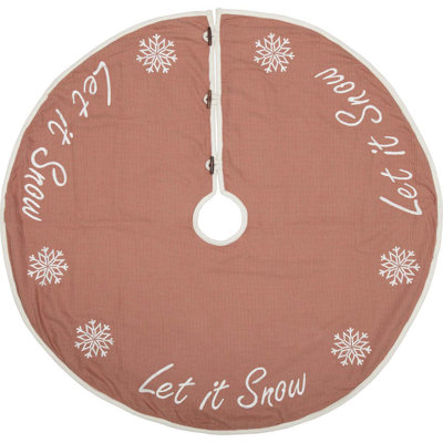 Let It Snow Tree Skirt