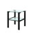 Livernois Glass Top End Table Set-1859399016