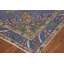 Tapis traditionnel mauve en laine 6 x 9