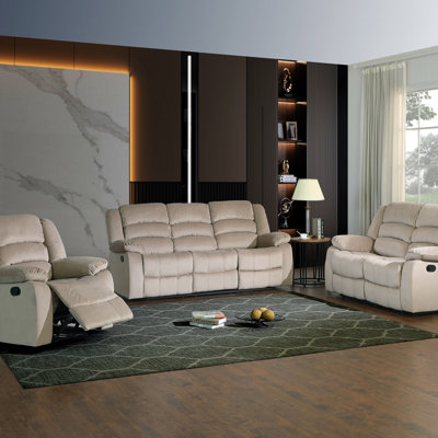 Causeuse en microfibre Global United