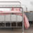 Cusack Metal Slat Bed-765809132