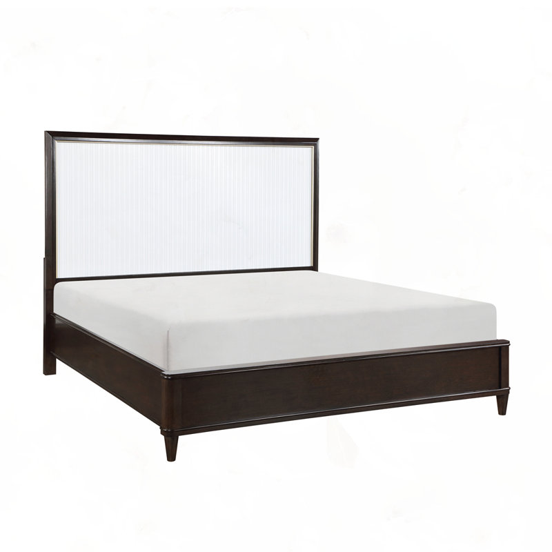 Queen Bed 1pc Panel Headboard