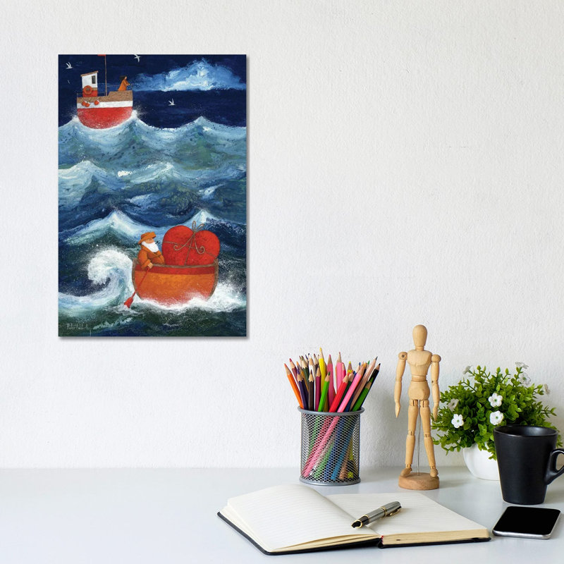 The Valentine by Peter Adderley - Wrapped Canvas Gallery-Wrapped Canvas Giclée, 20.32 cm H x 30.48 cm W