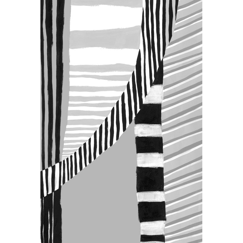 Visions II Print by Bobby Berk, Image Brush Gel, 53" H x 40" W x 1.5" D