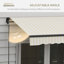 Outsunny Polyester Cover Retractable Patio Awning-112964795-112964799-98262357