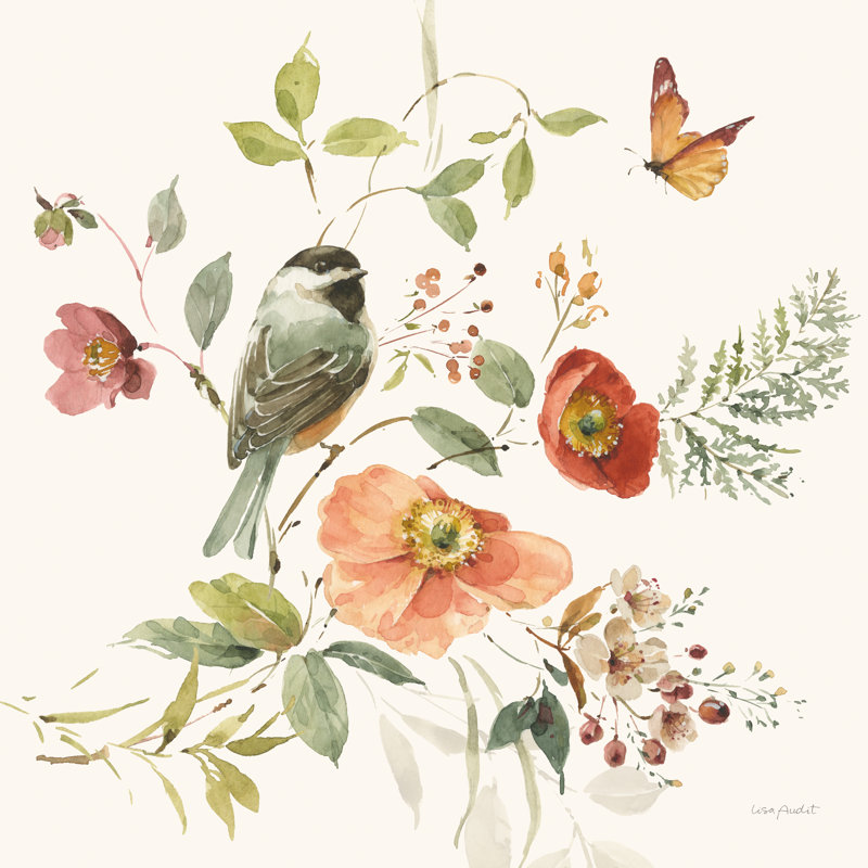 «Leilaney Blessed By Nature IV on Canvas» par Lisa Audit, reproduction, H 12 po x l 12 po x P 1,25 po