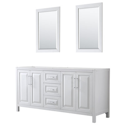 Daria 71'' Double Bathroom Vanity Base Only