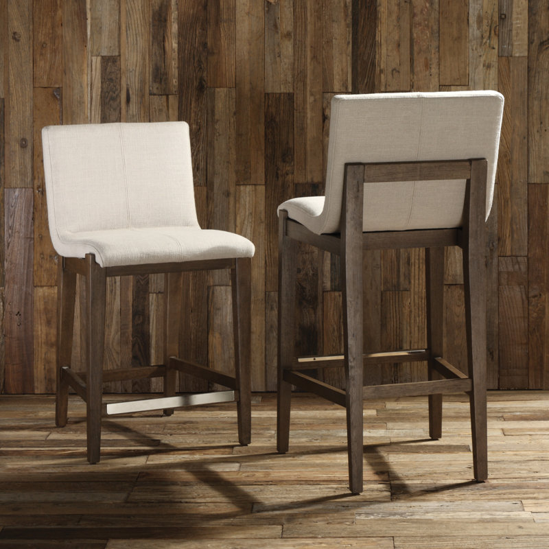 Klemens Linen 26" Bar Stool