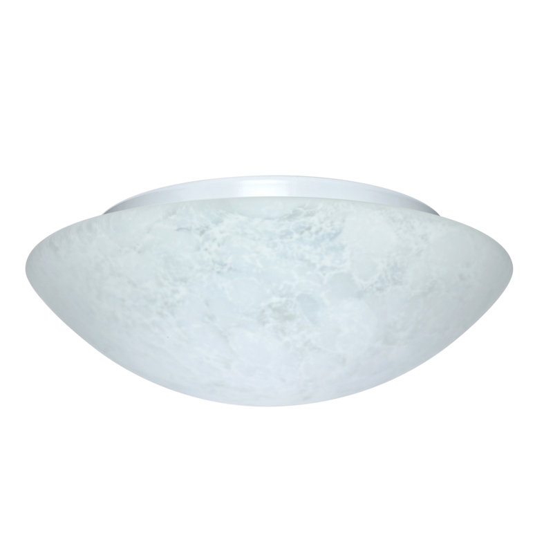 Plafonnier encastré pour cuve simple Besa, Carrera, H 4,25 po x l 15,5 po x P 15,5 po