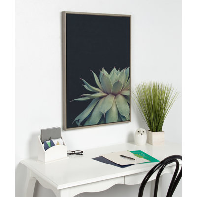 «Succulent 8» par Emiko et Mark Franzen, reproduction d'art sur toile encadrée