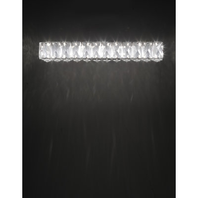 LED-Bündige Wandleuchte 1-flammigaus Metall