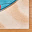 Tapis pour enfant à motif de flanelle imprimé à motif de flanelle à motif hawaïen sous-marin à motif licou Disney