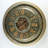 THE GEARS CLOCK Wall Clock with Real Moving Gears IR-LI_ 32 in Round BRASS-ANTIQUE