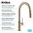 Kraus Oletto Single Handle High-arc Kitchen Faucet-73641050
