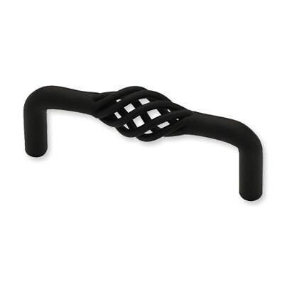 (2-Pack) 3" Birdcage Pull Flat Black