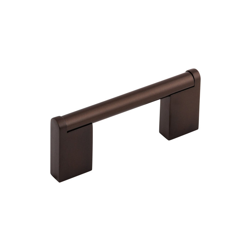 Princetonian Bar Pull, Oiled Rubbed Bronze, 3" Center to Center