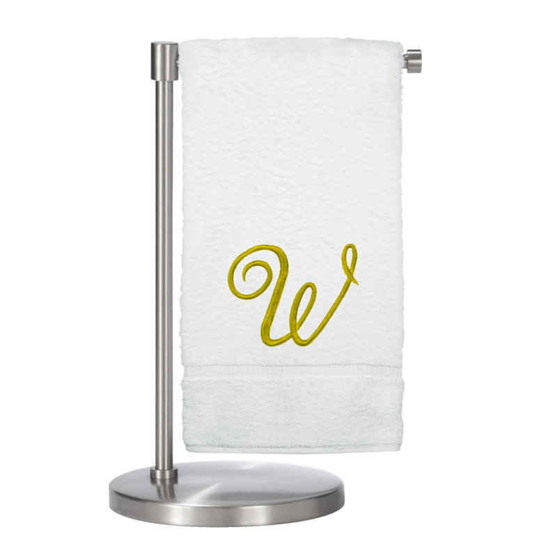 Super Plush Bath Towel, White/Gold, W