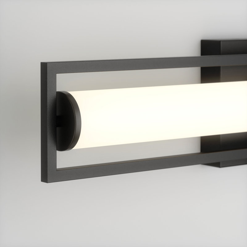 Avitto Dimmable LED Vanity Light, Matte Black