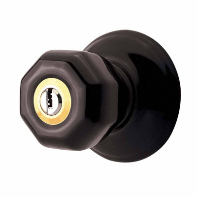 2'' Diameter Keyed (Entry) Matte Black