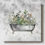 Soft Floral Tub II sur impression sur toile-840135289