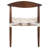 Kazbah Leather Dining Arm Chair-2105392401