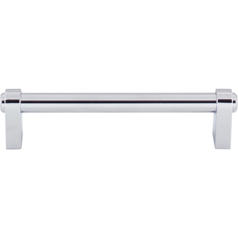 Lawrence Bar Pull, Polished Chrome, 5 1/16" Center To Center