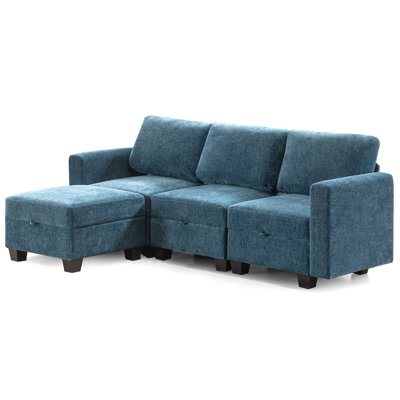 Ilyes 4 - Piece Upholstered Sectional