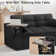 65"W Convertible 3 in 1 Sofa Bed, Vincy Pull Out Couch Loveseat Sleeper with Side Table&USB&Type-C Ports&Storage Armrests