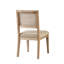 Ensemble de 2 chaises sans accoudoirs
