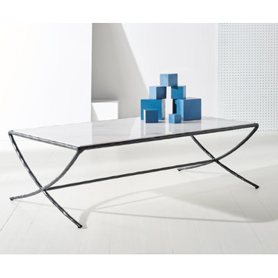 Braydan Marble Top Single Coffee Table