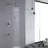 Single-Handle 3-Spray Round High Pressure Tub And Shower Faucet In Brushed Nickel (Valve Included)