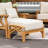 Cotesfield Teak Outdoor Ottoman-1880861675