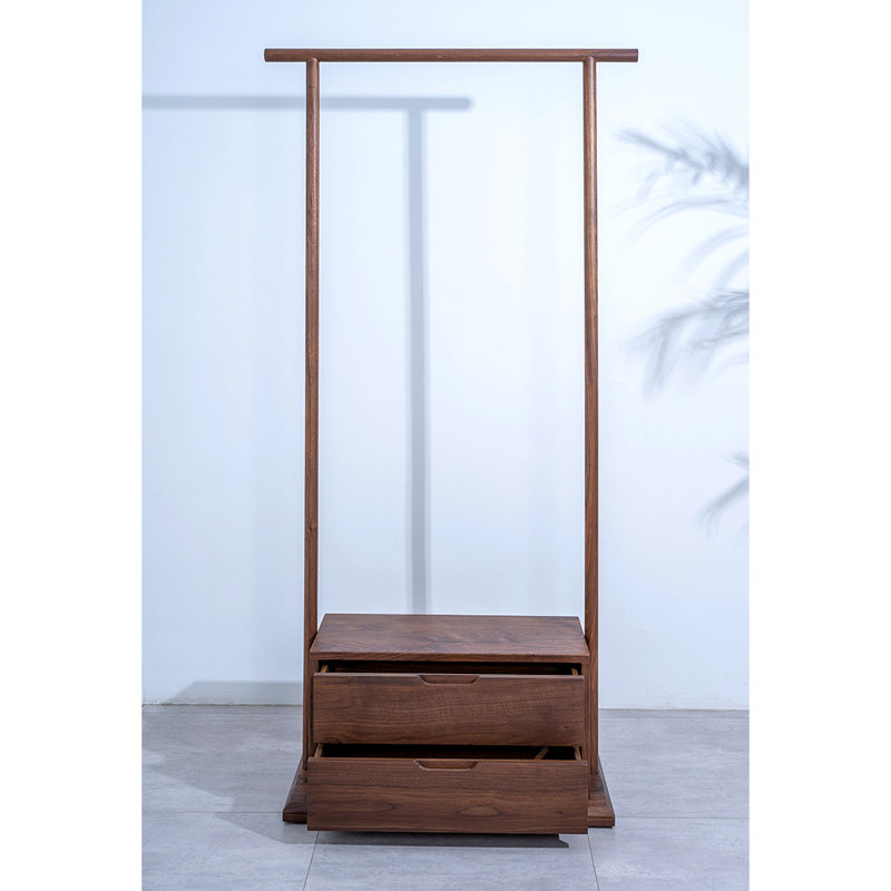 Elegant Coat Rack with Drawer